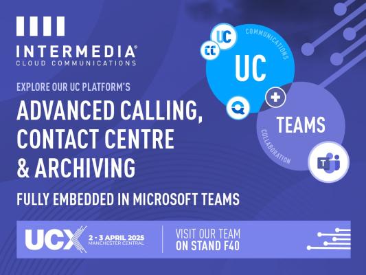 Intermedia to unveil the industry's first fully embedded Unified Communications (UC) and Contact Center (CC) solution for Microsoft Teams at UCX Manchester 2025