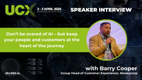 Don’t be scared of AI – but keep your people and customers at the heart of the journey