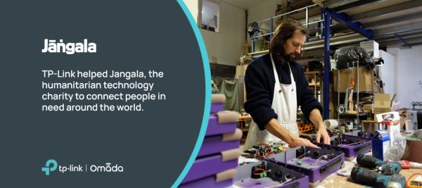 TP-Link helped Jangala, the humanitarian technology charity to connect people in need around the world